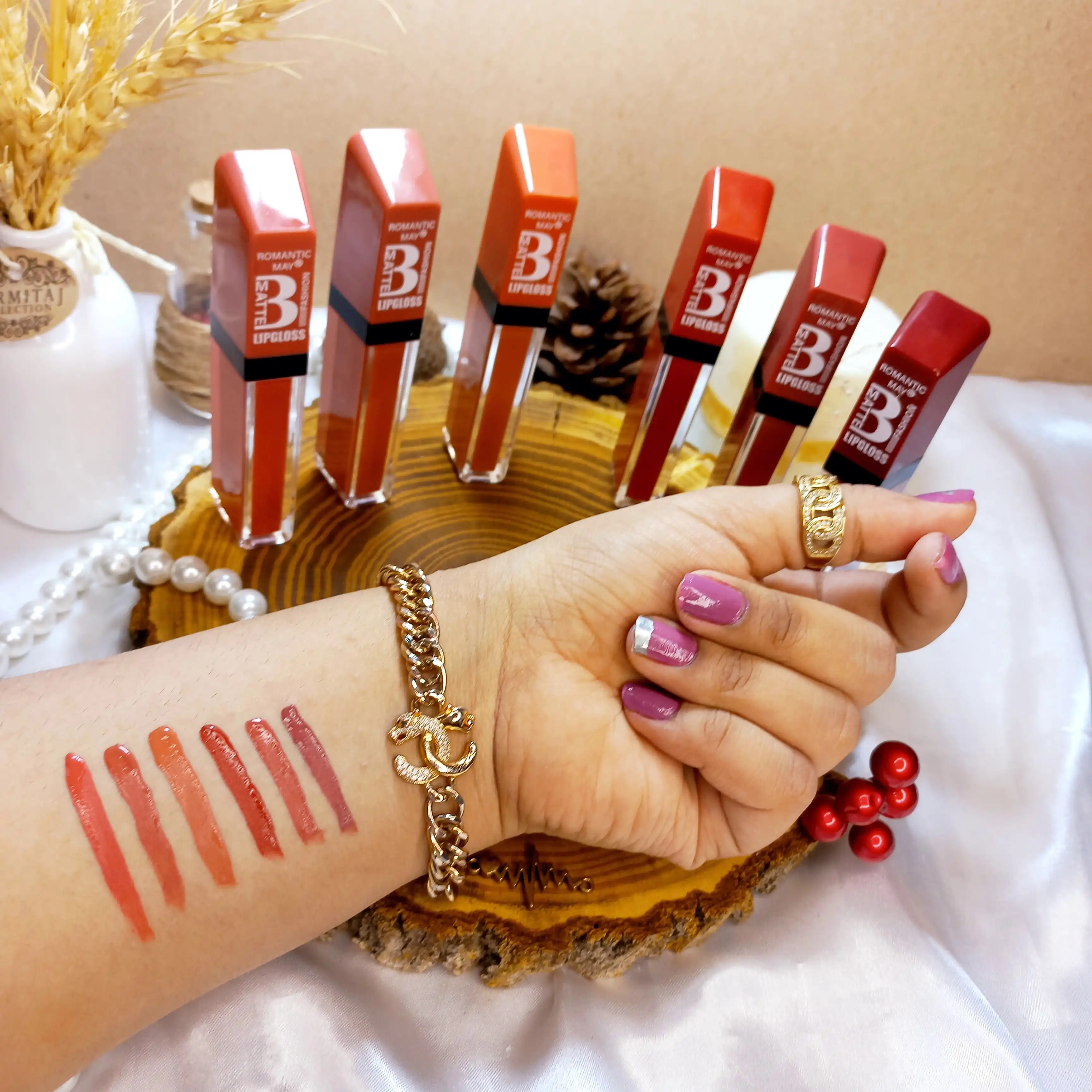 رژ لب مایع رمانتیک کد835 ROMANTIC MAY | پخش عمده