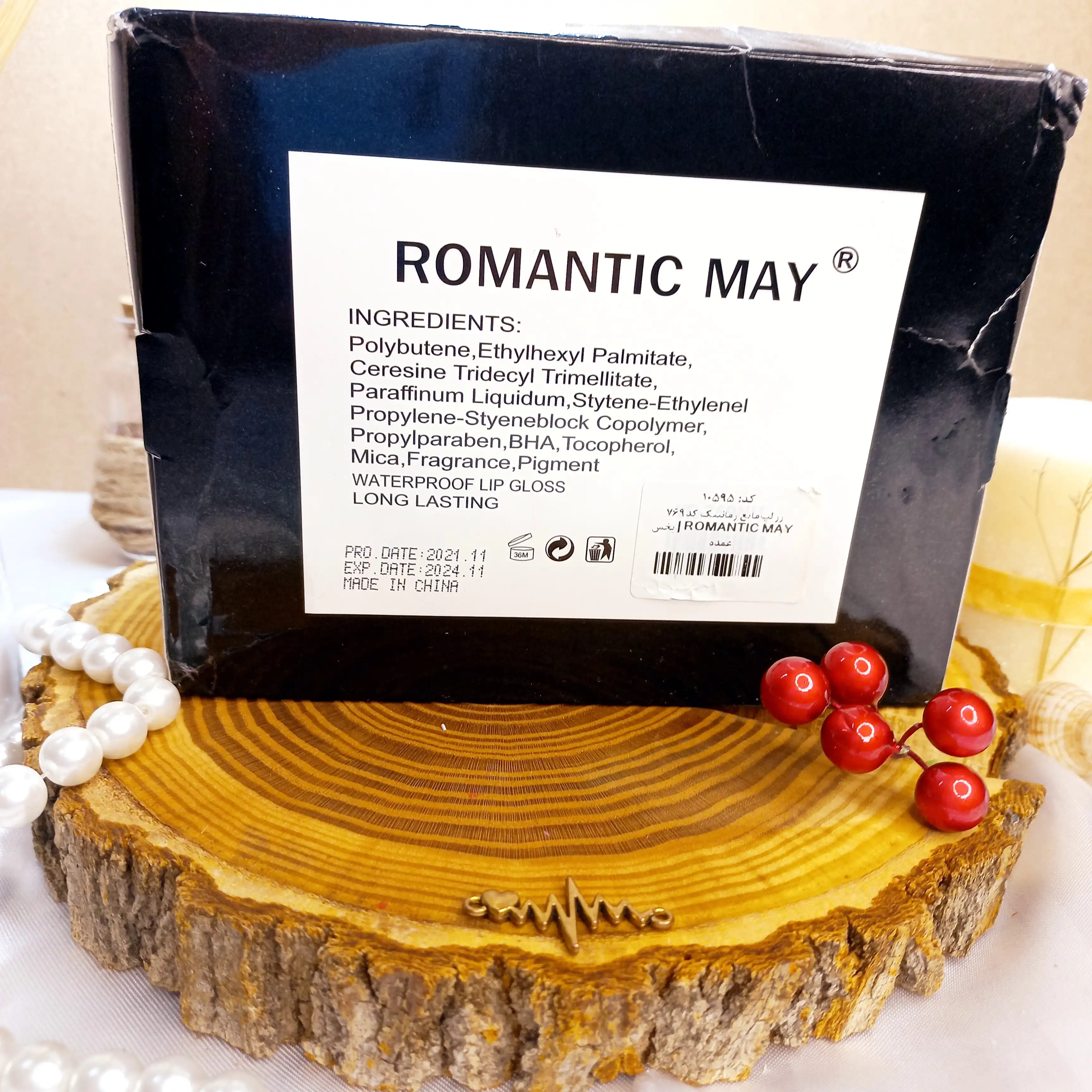 رژ لب مایع رمانتیک کد769 ROMANTIC MAY | پخش عمده