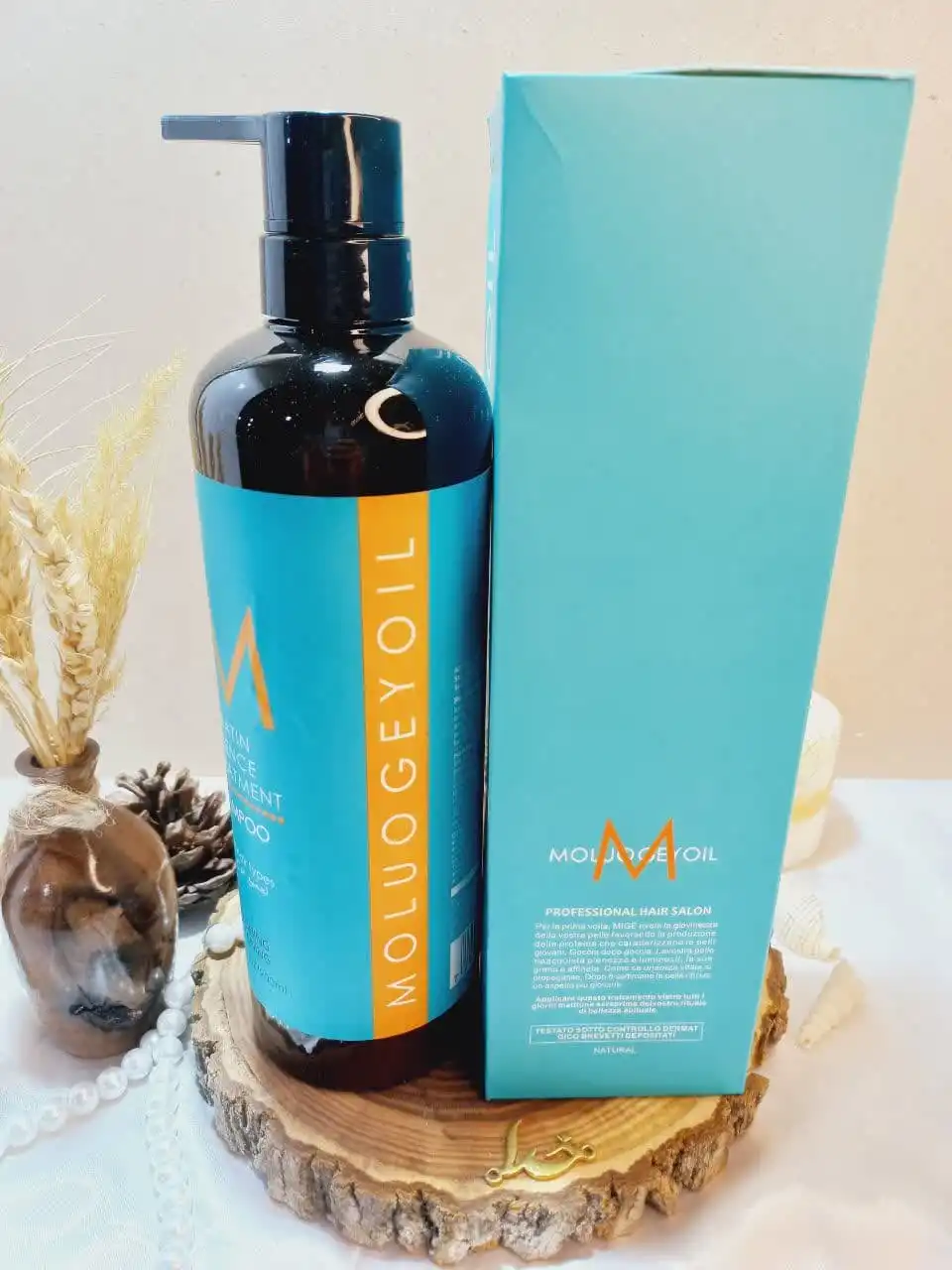 شامپو مو مولوجی اویل MOLUOGEYOIL حجم 900 میل اورجینال برزیل کد ۴۵۹۱