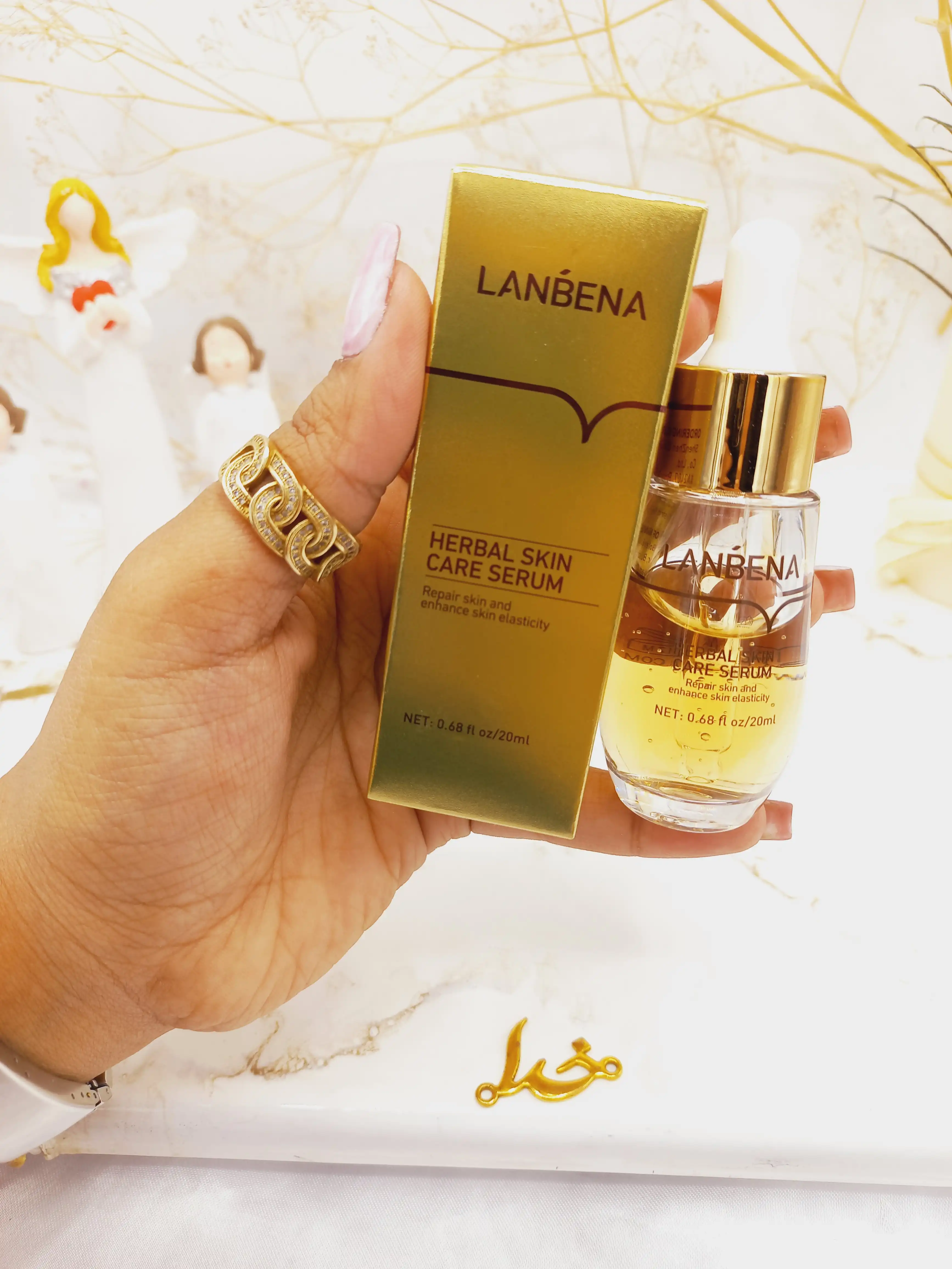 سرم معجزه ترمیم کننده جای جوش و اسکار لانبنا LANBENA کد LB6238