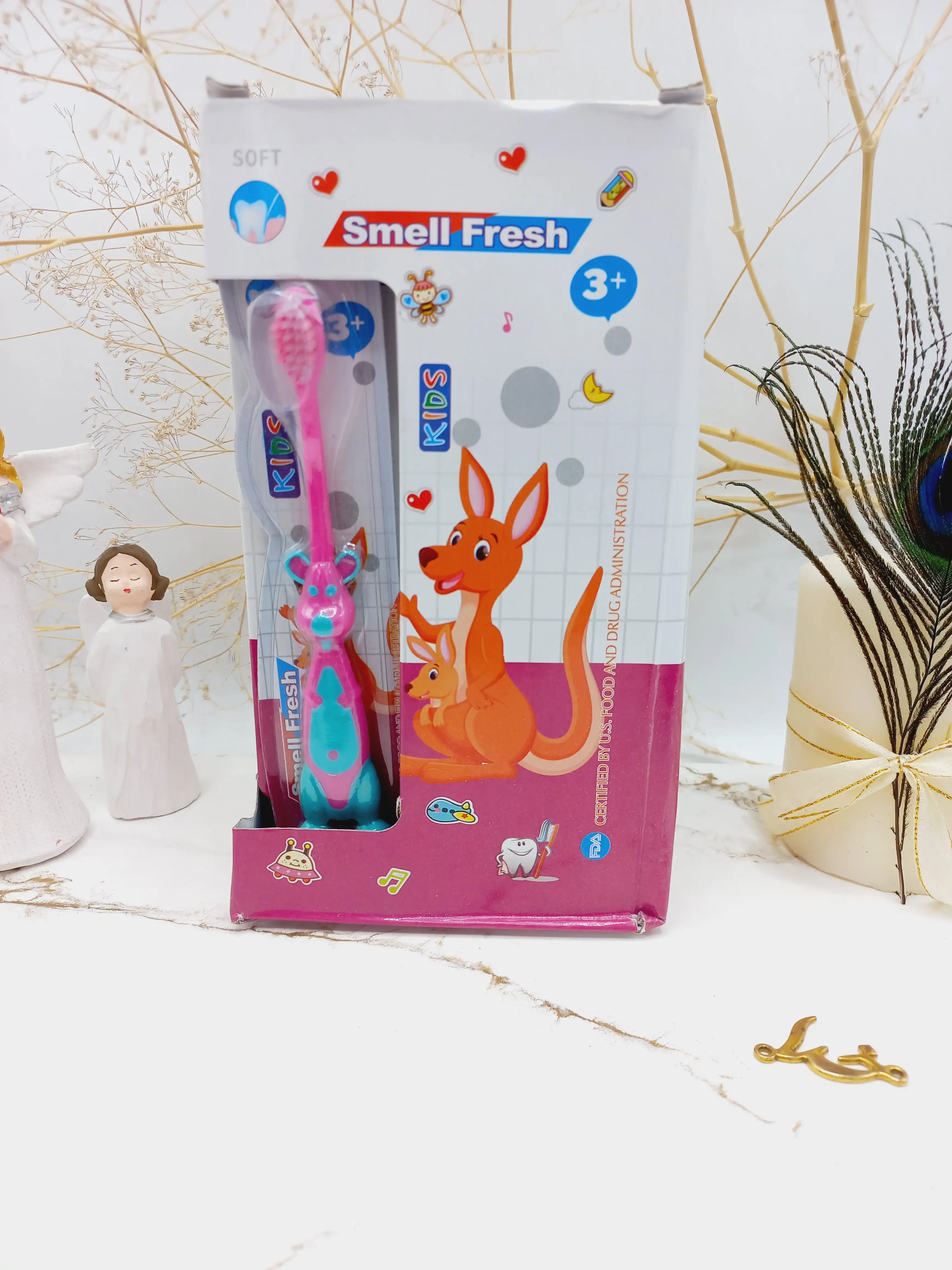 مسواک بچگانه طرح کانگورو Smell fresh کد 112