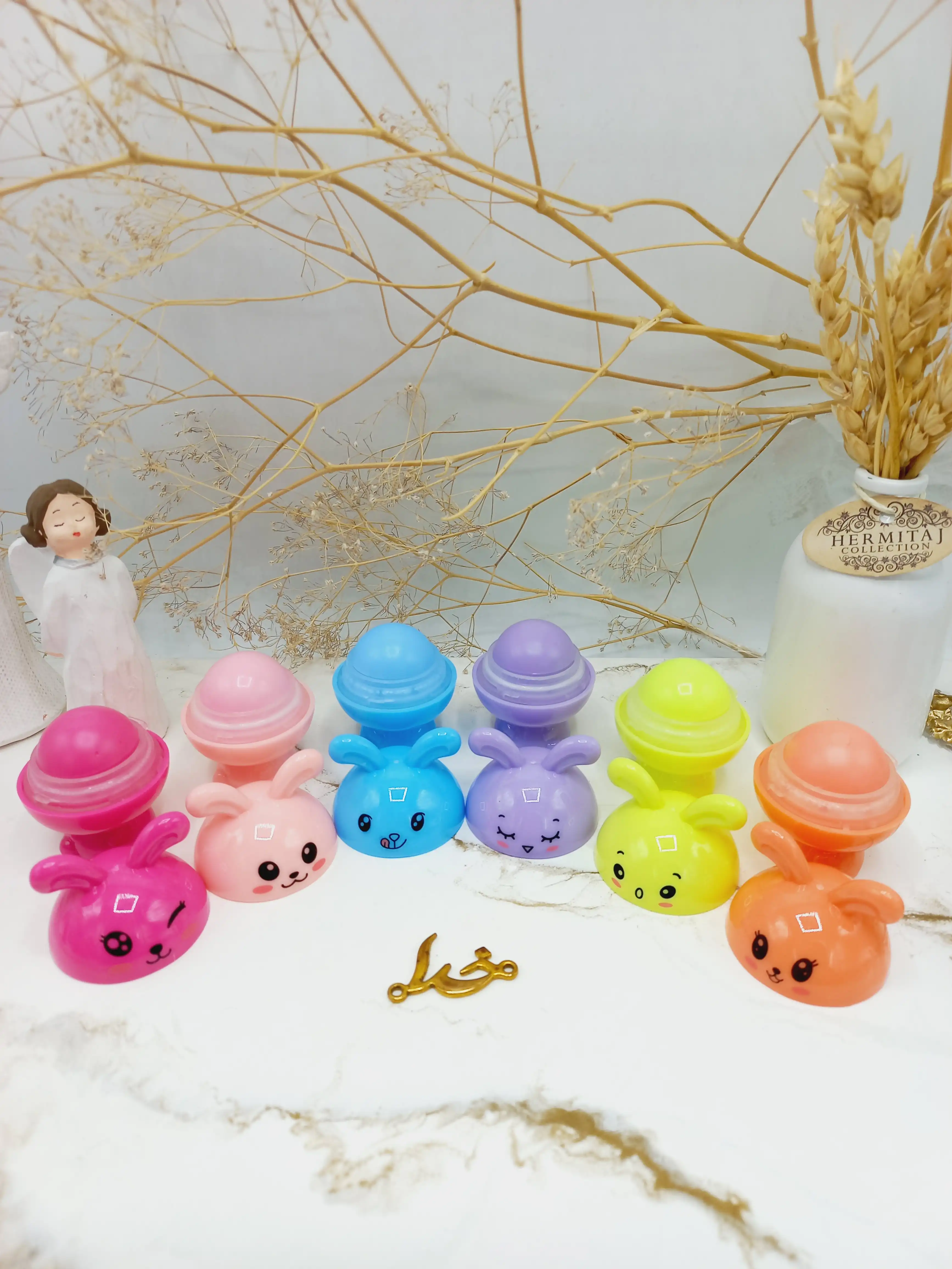 بالم لب طرح خرگوش رمانتیک بر ROMANTIC BEAR کد 8022