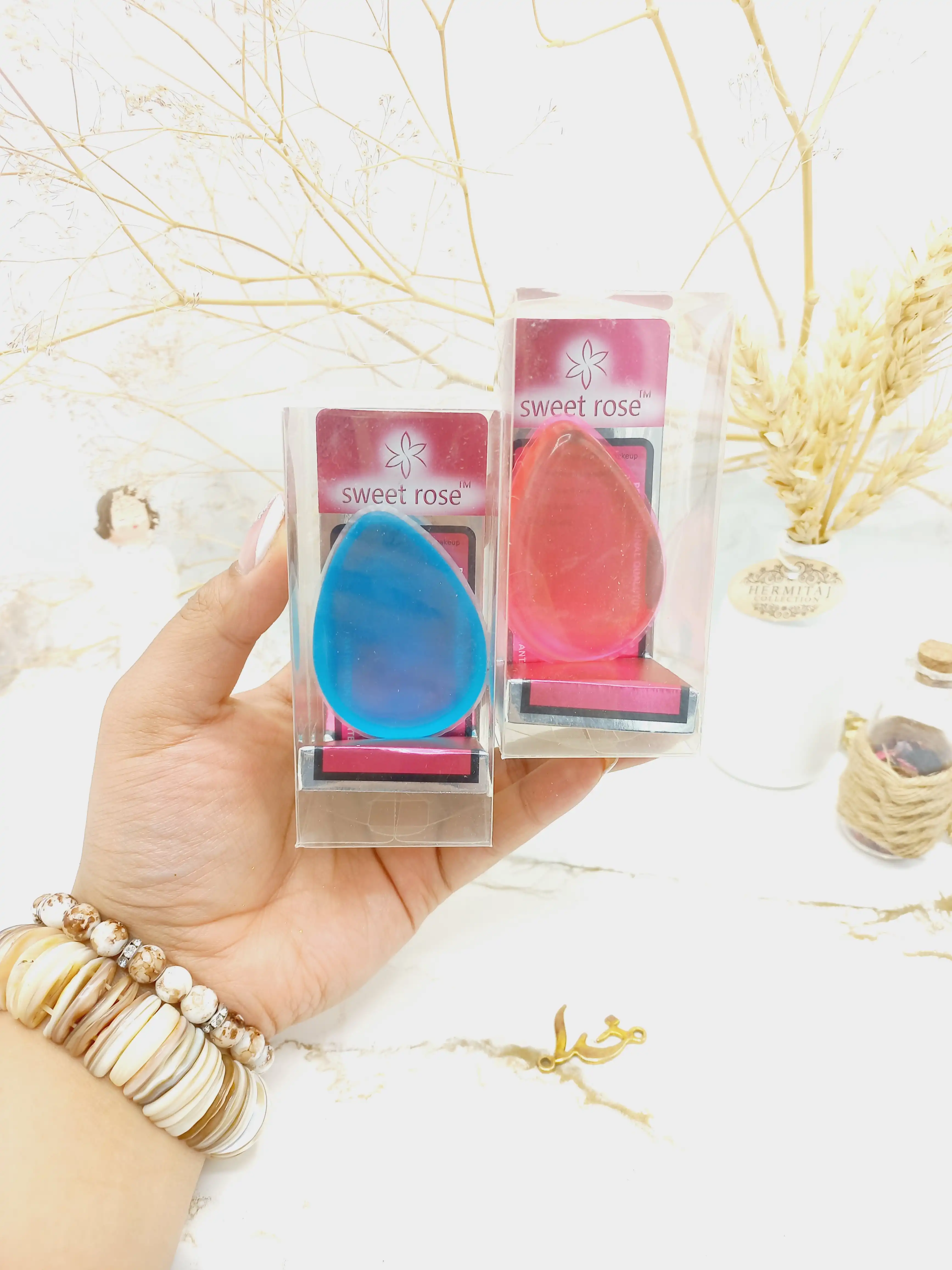 اسفنج ارایشی برند سیت رز SWEET ROSE