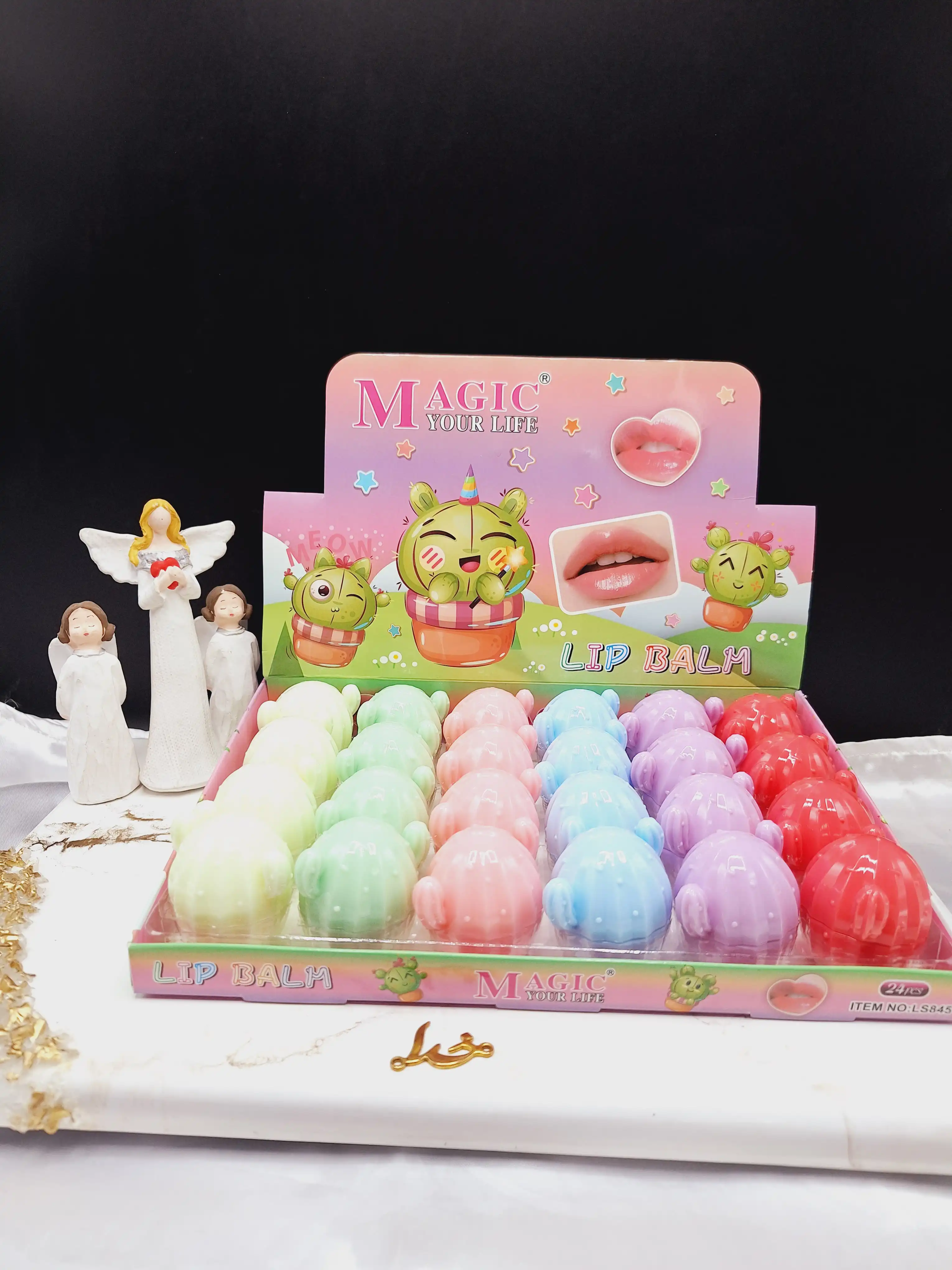 بالم لب طرح کاکتوس مجیک MAGIC کد LS845