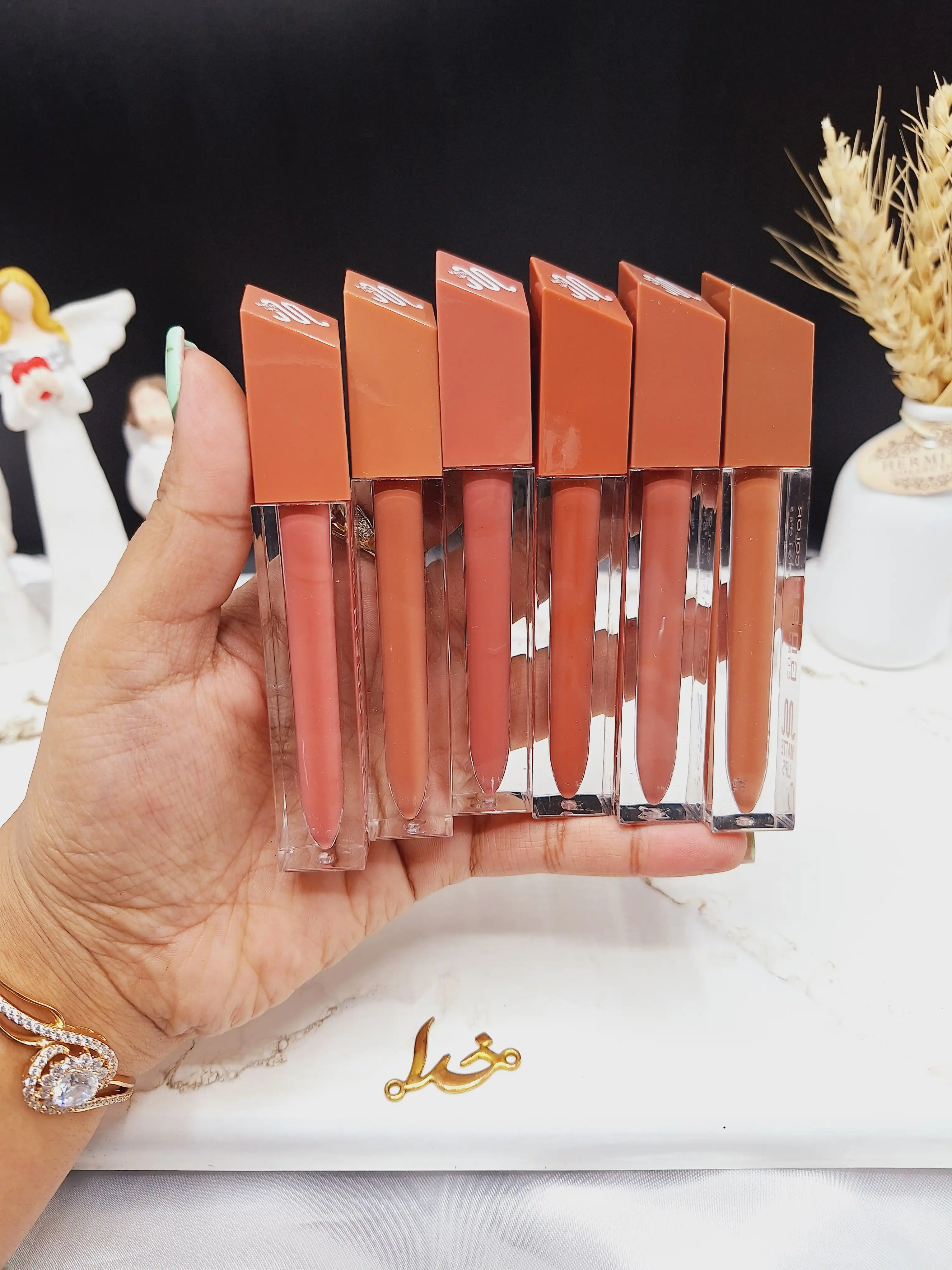 پک 6تایی رژ مایع برند گاش کالر GOSH COLOR کد GG016S