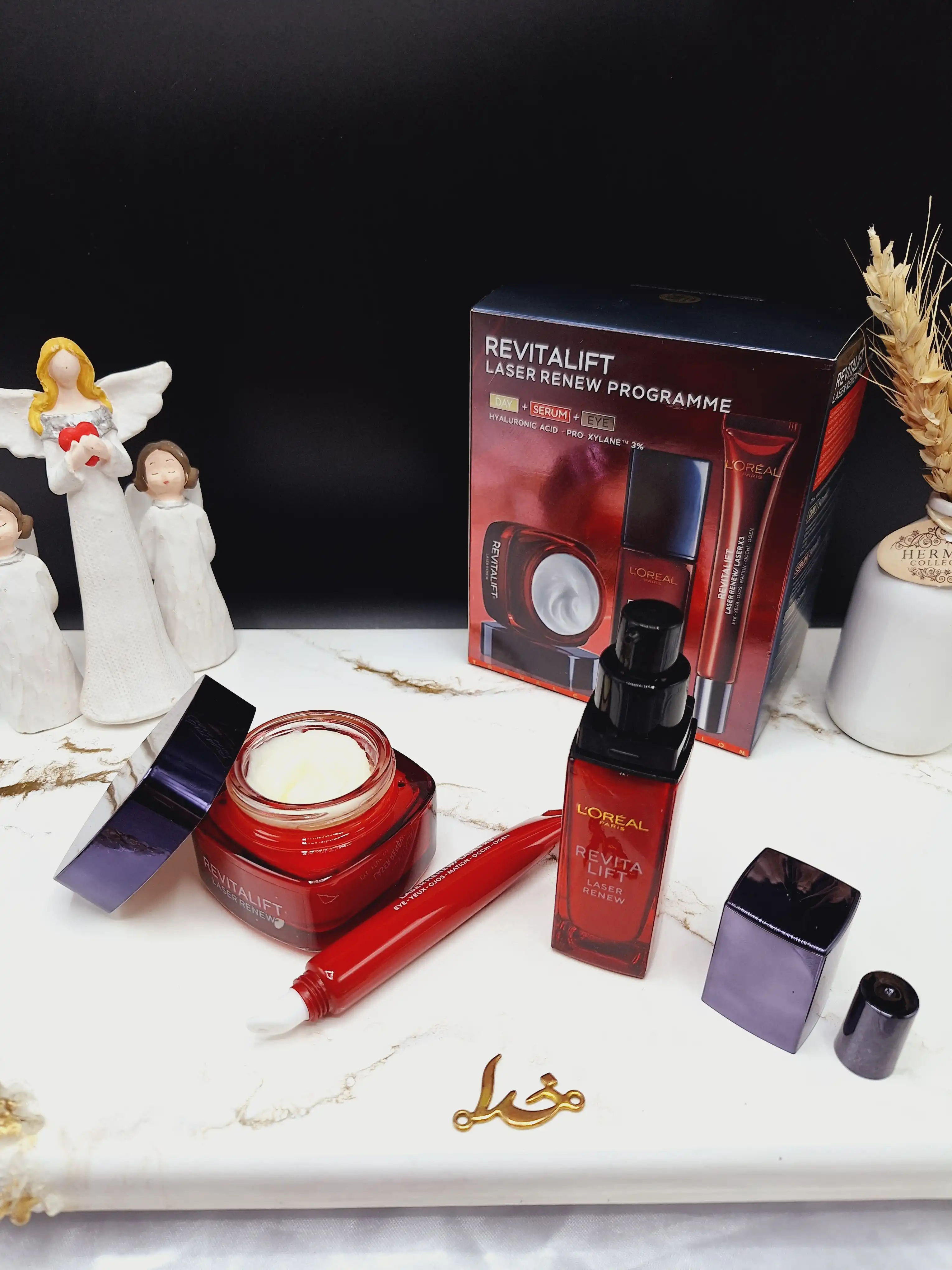 پک جوانساز لیفت کننده و ضد چروک 3تایی لورآل LORÉAL اصلی کد 10469