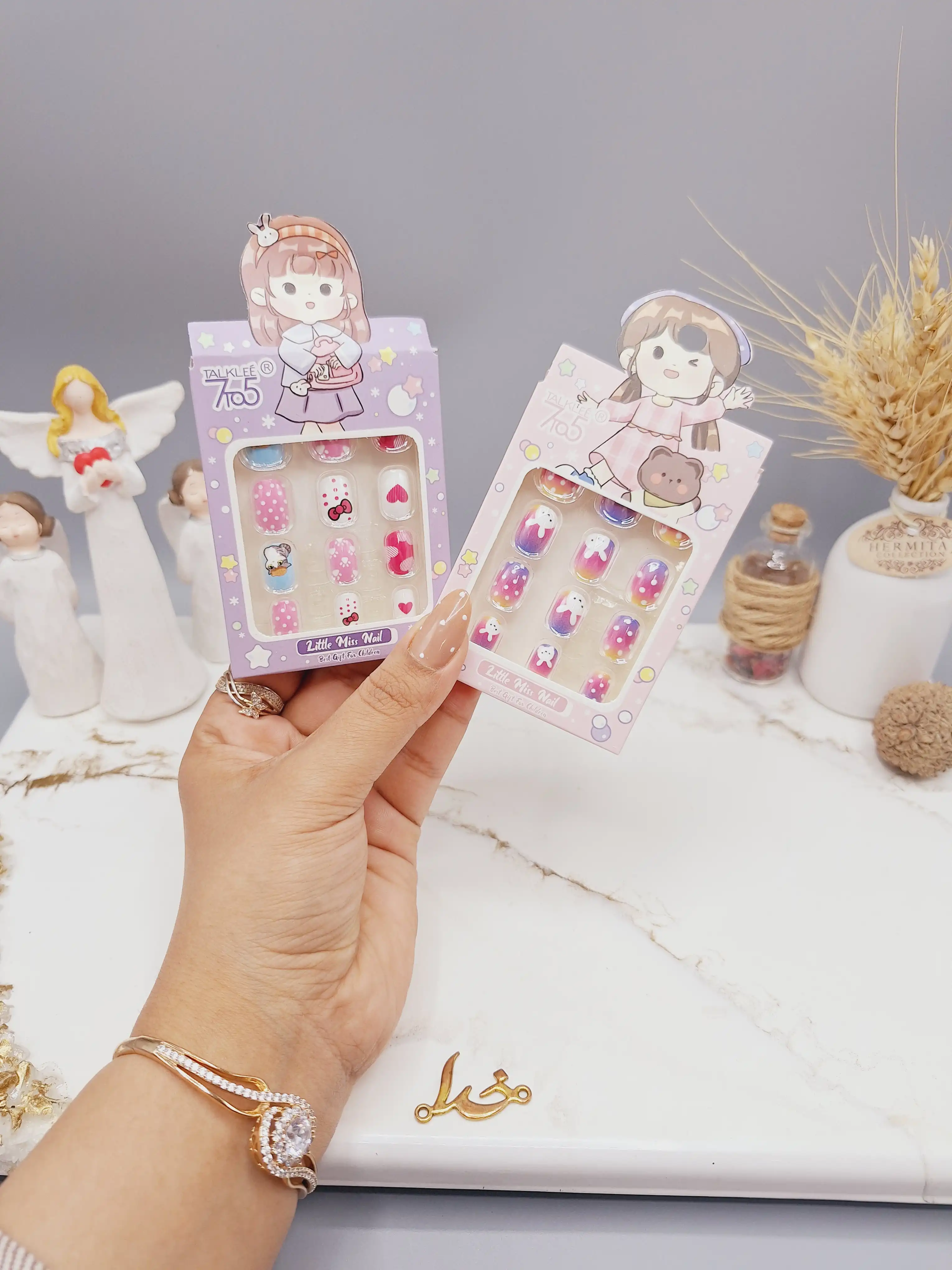 پک ناخن مصنوعی بچه گانه برند 7TO5 کد 0041