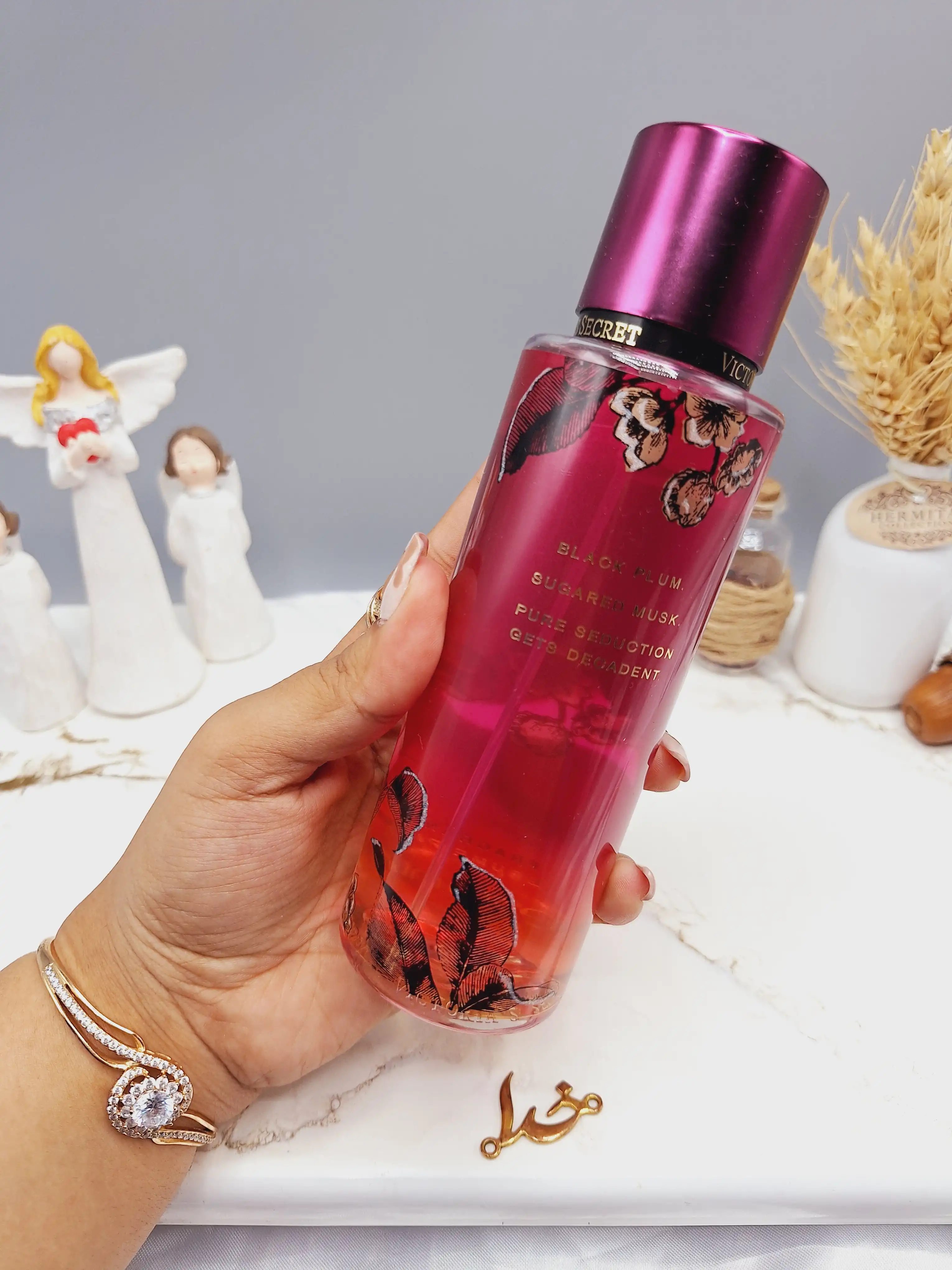 بادی اسپلش 250 ml ویکتوریا سکرت مدل Pure Seduction NOIR اورجینال