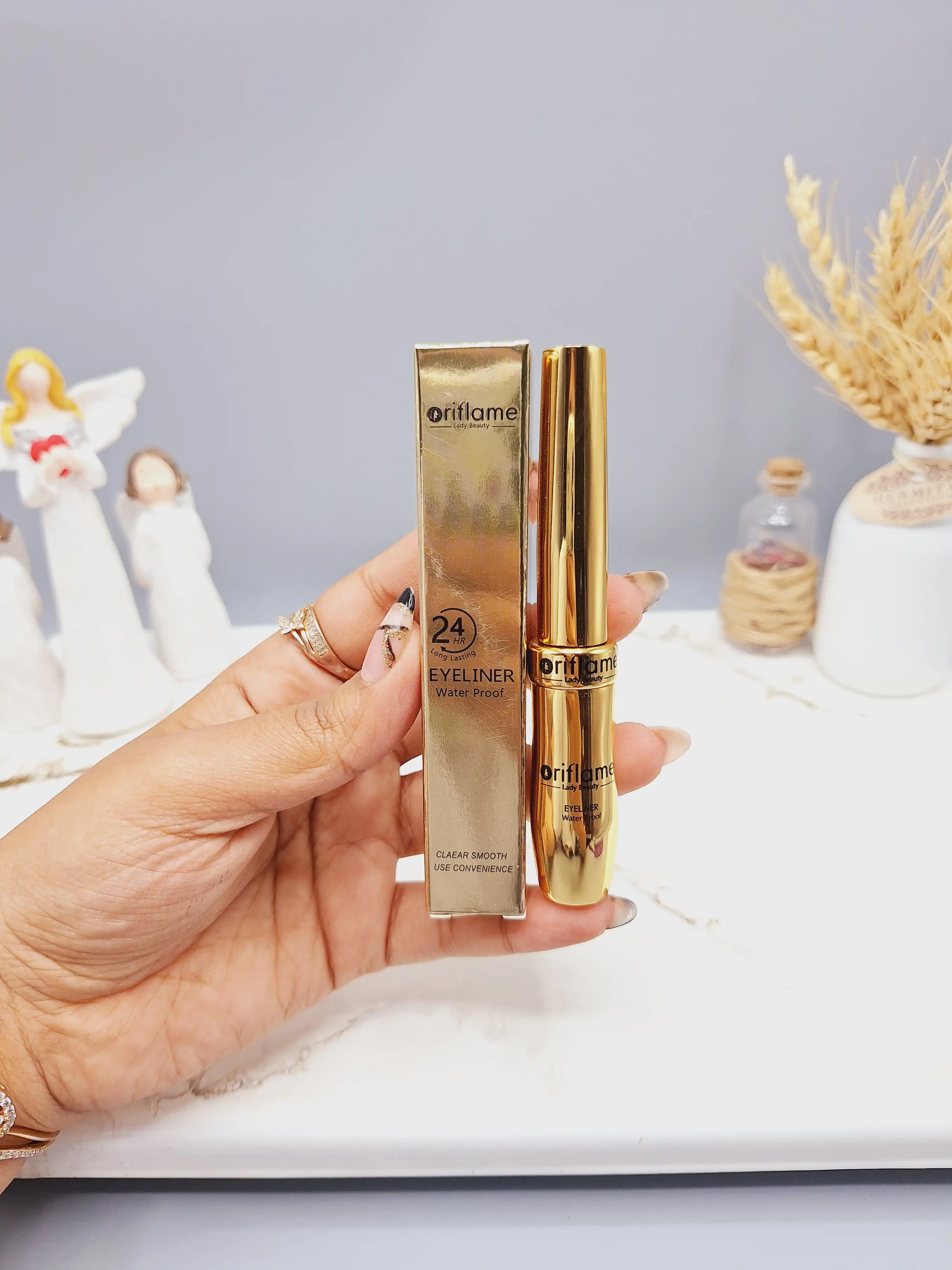 خط چشم مویی پوکه طلایی Oriflame کد 9369