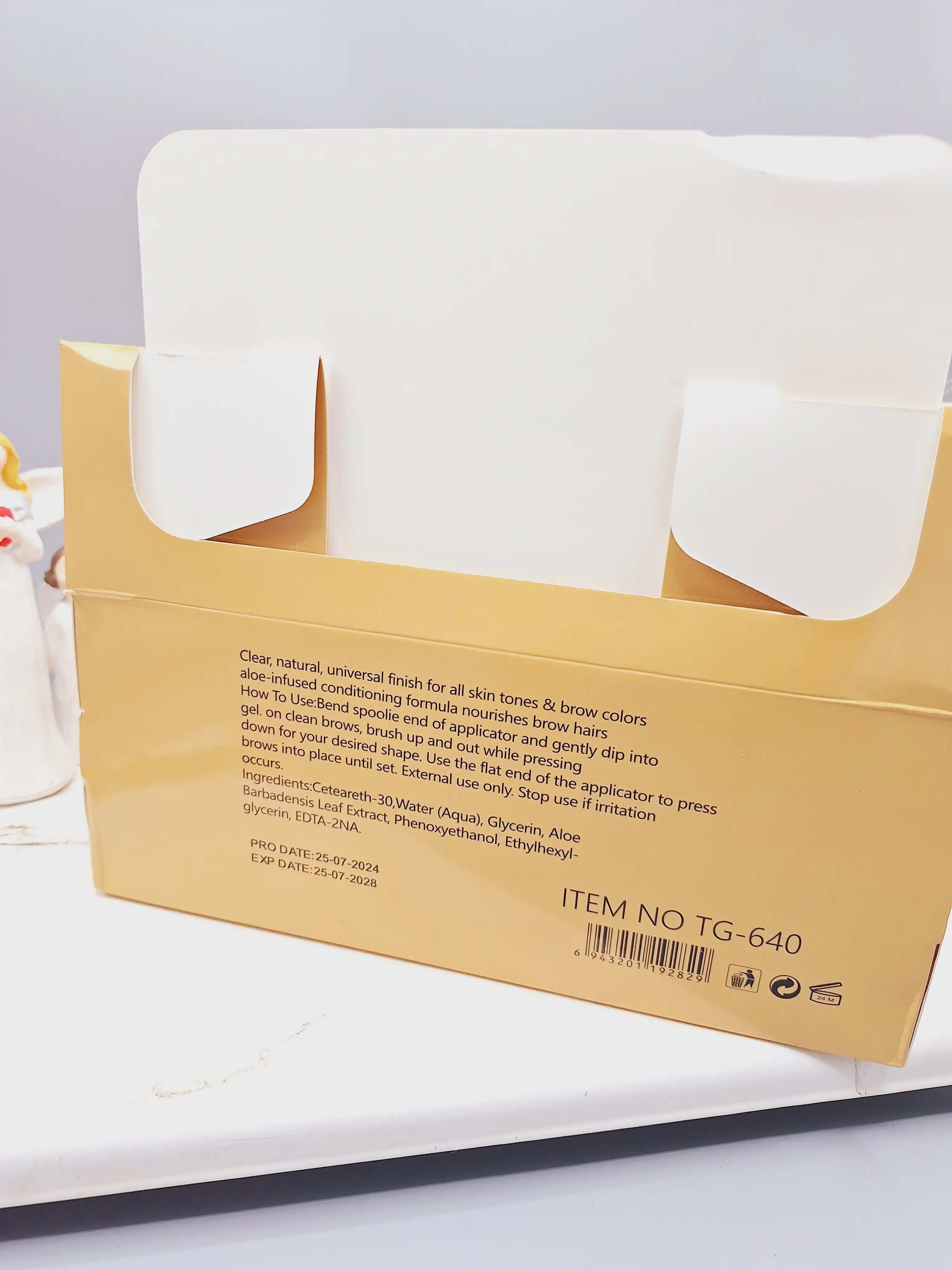 صابون حالت دهنده و ترمیم کننده ابرو برند for ever همراه با برس کد 2829