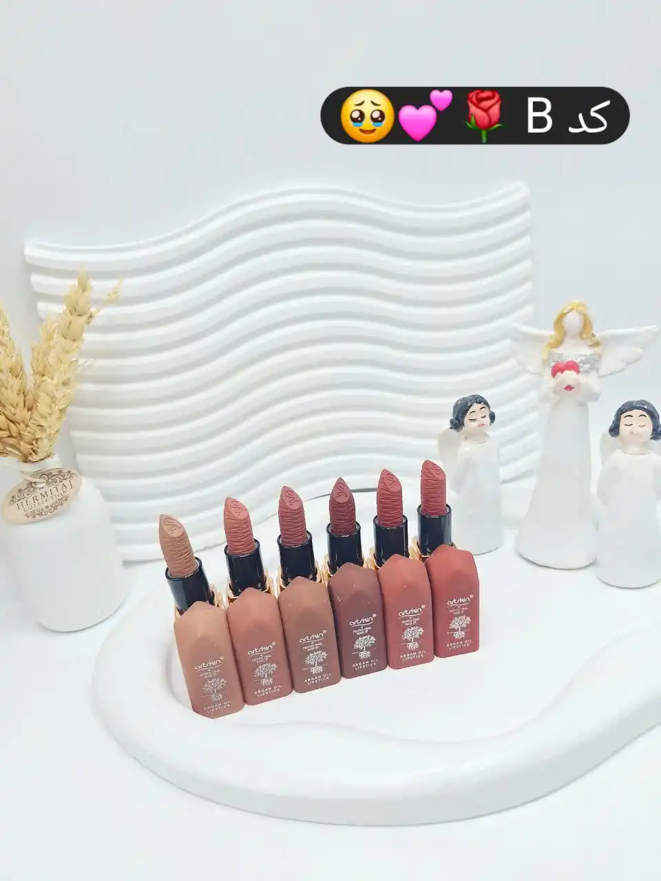 پک 6 تایی رژ جامد نرم و روان برند آرت اسکین کد 971129