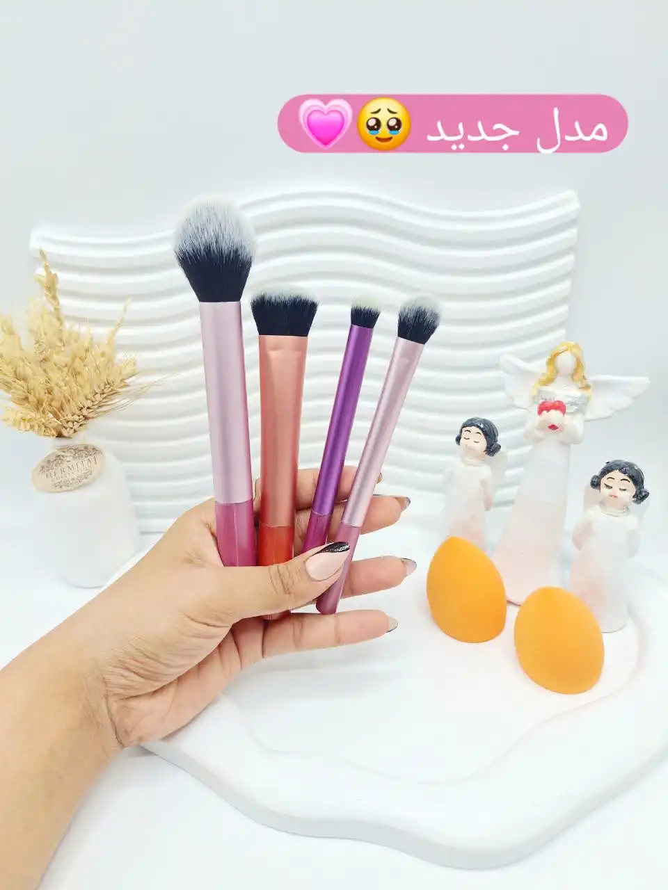 ست براش و پد آرایشی ریل تکنیکس REAL TECHNIQUES حاوی 6 عددی کد 1997