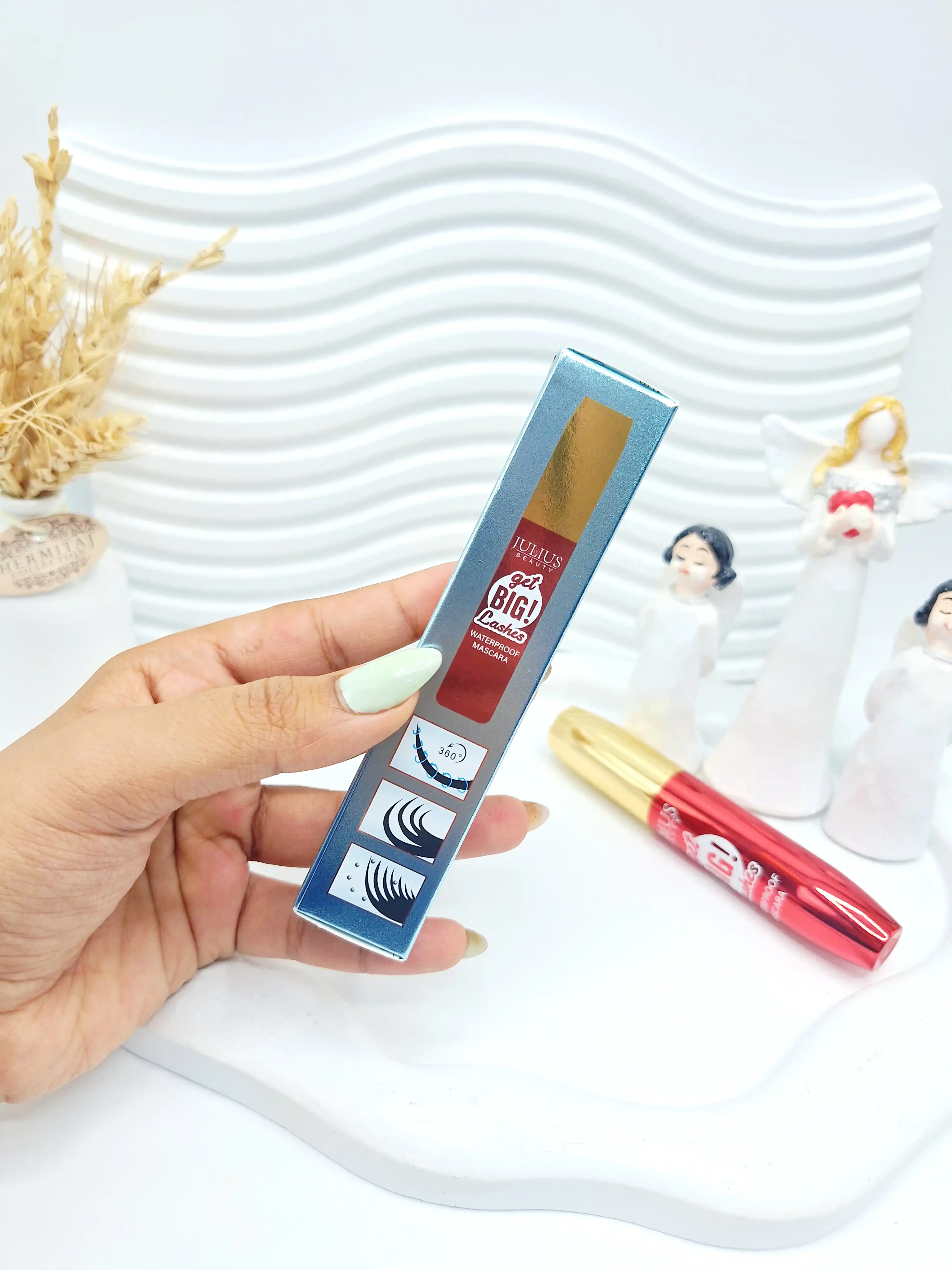ریمل حجم دهنده و پر پشت کننده عالی X2 جولیوس کد 9241